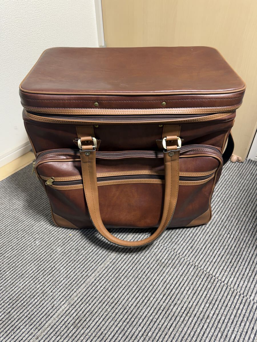へらバッグ　 茶色