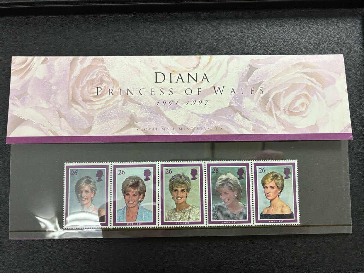 イギリス ダイアナ妃 記念切手シート DIANA PRINCESS OF WALES 未使用品