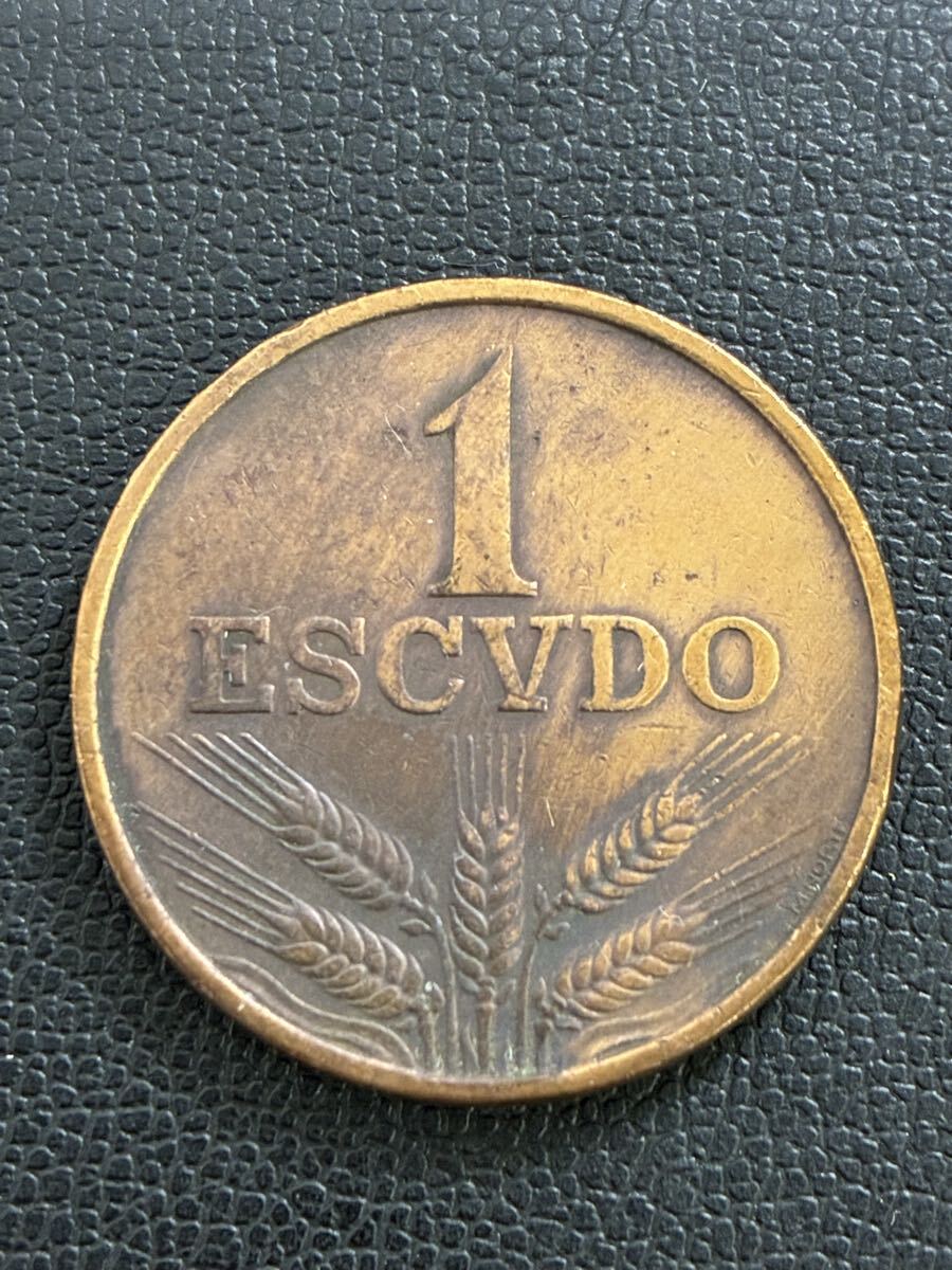ポルトガル 海外コイン 1エスクード 硬貨 1973年