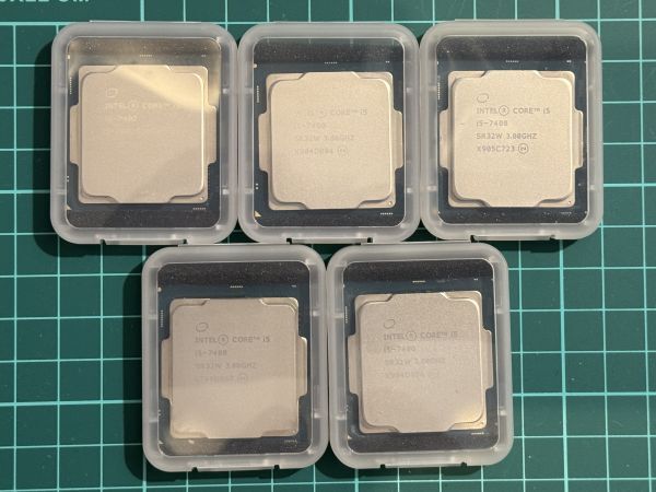 ☆まとめ売り☆ Intel Core i5 - 7400 5個セット!!!!