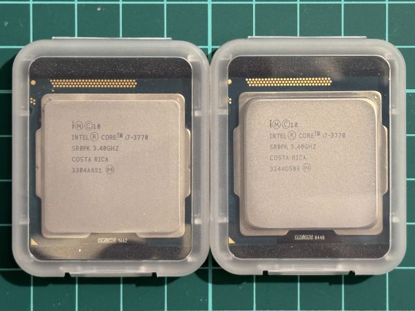 ☆まとめ売り☆ Intel Core i7 - 3770 2個セット!!!!
