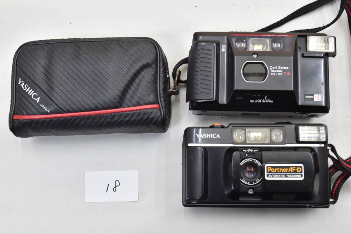 【18】 YASHICA T AF-D/YASHICA Partner AF-D フィルムカメラ 光学機器