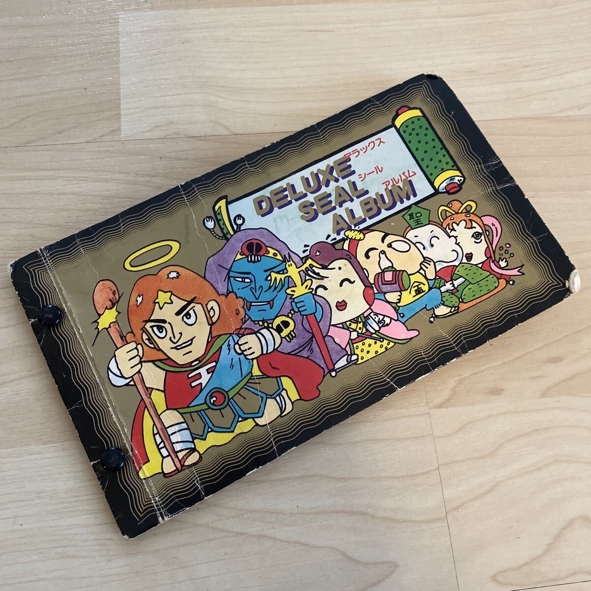 コレクターズアイテム 当時物 昭和レトロ ビックリマン シール ビックリマンアルバム シールホルダー レア物 珍品 希少 絶版【313】