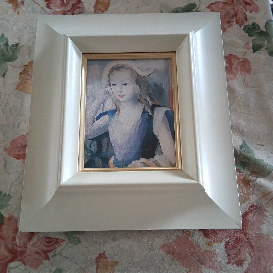 C904 作者不明　アルル　キース　女道化師　複製画　作品　です