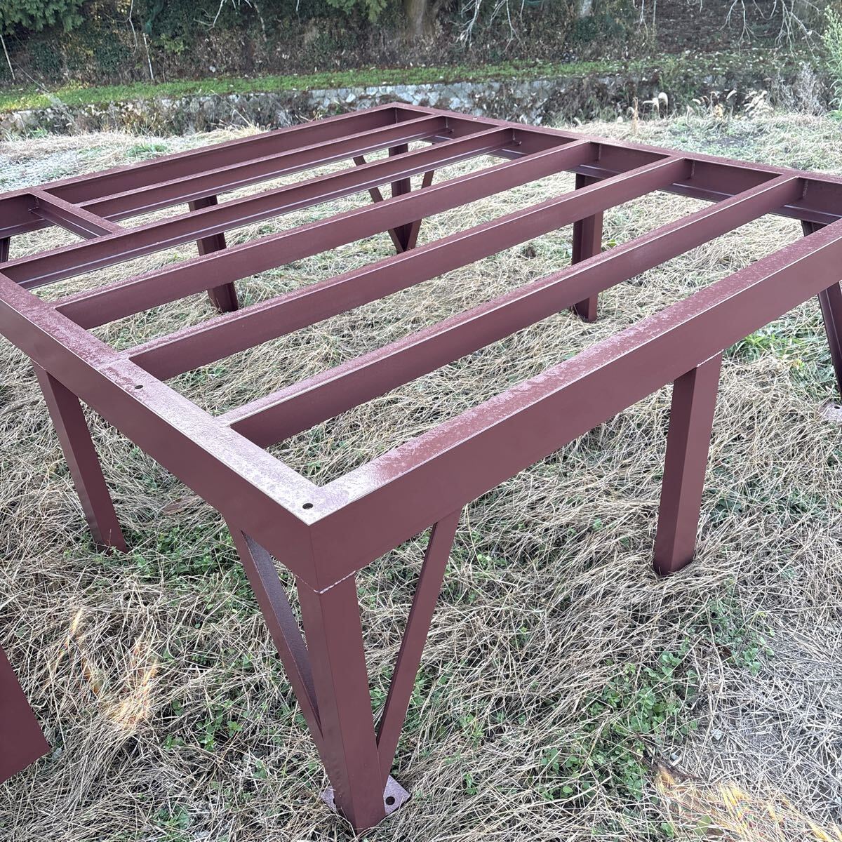 中古、作業台、溶接、鉄工所、 DIY、塗装済み