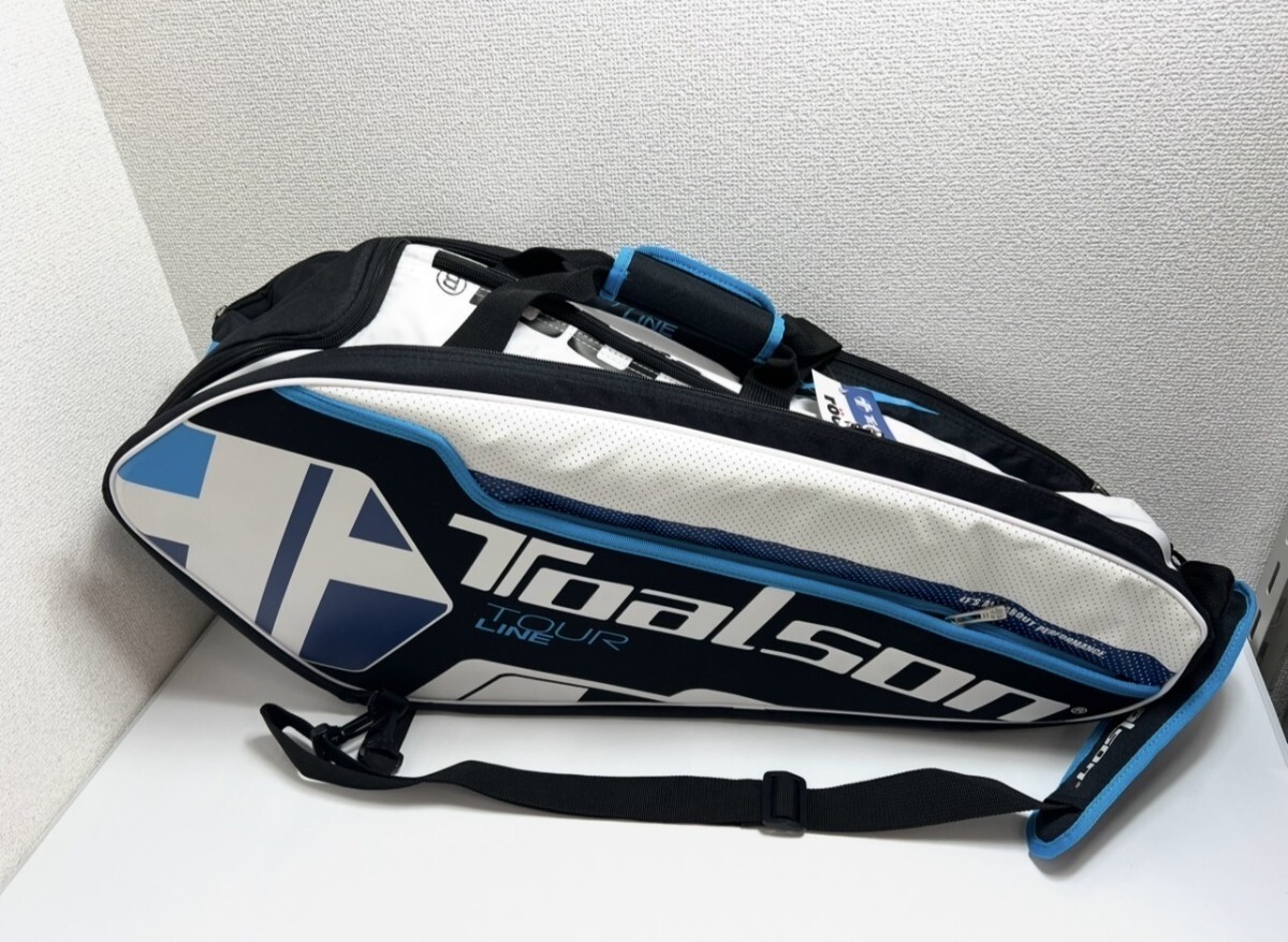 【未使用・タグ付】トアルソン テニス ラケットバッグ 10本収納 1FT1602K
