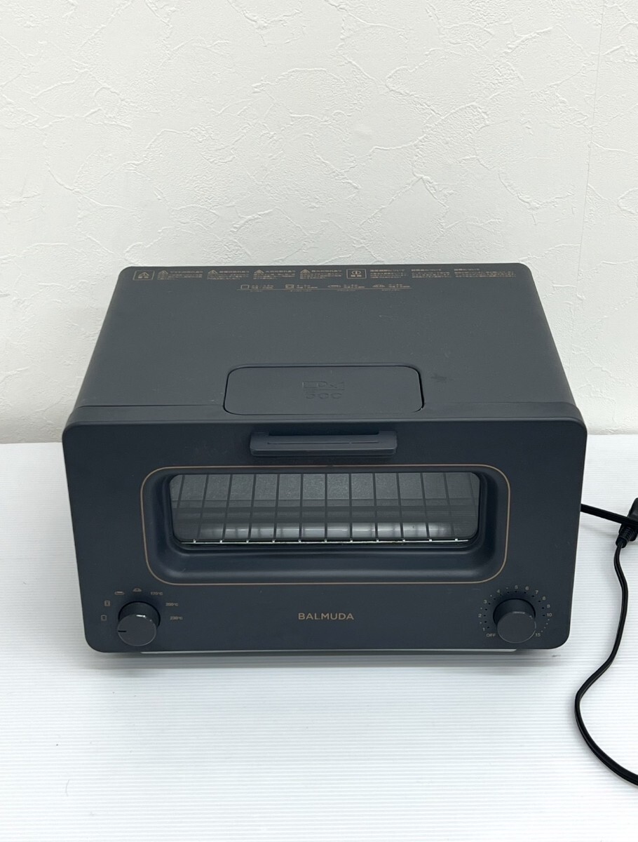 バルミューダ BALMUDA The Toaster スチームトースター グレー K05Aシリーズ キッチン家電 デザイン家電