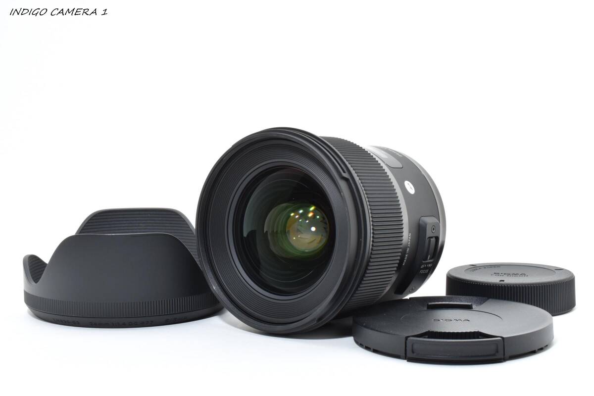 [美品] シグマ◆ SIGMA 24mm F1.4 DG Art 015 ニコンFマウント #CC2789851
