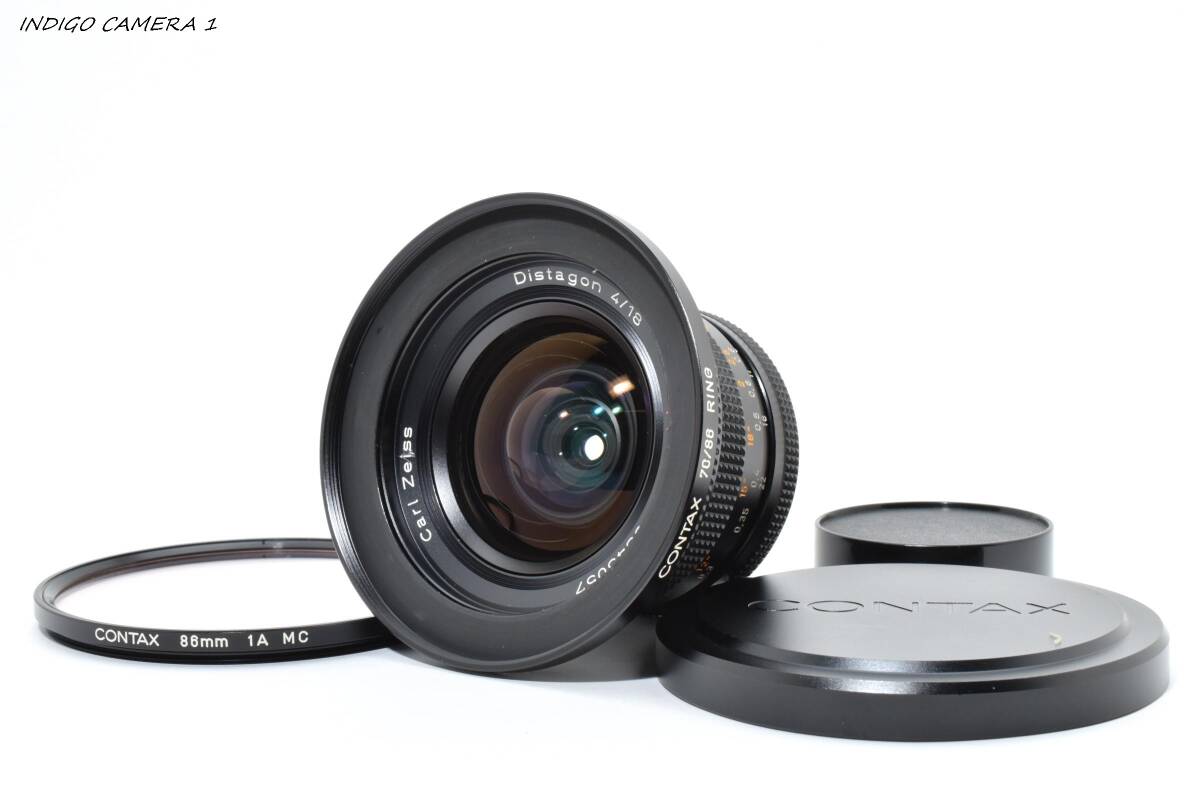 [美品] コンタックス◆ CONTAX Carl Zeiss Distagon 18mm F4 AEG #CC2789866