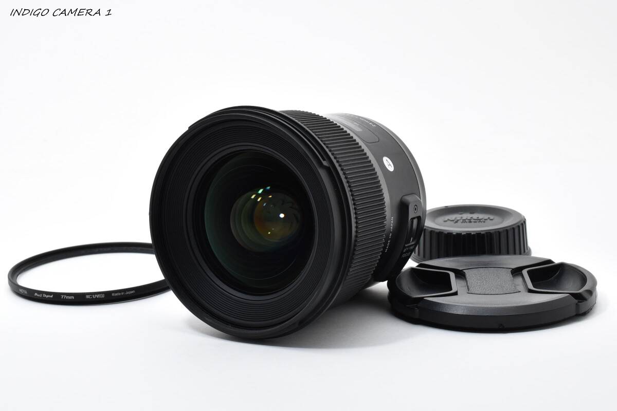 [良品] シグマ◆ SIGMA 24mm F1.4 DG Art 015 ニコンFマウント #CD2799870