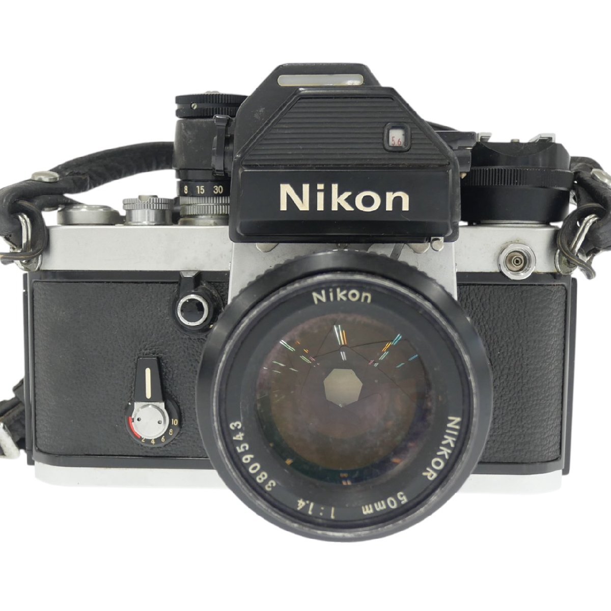 1円スタート Nikon ニコン 一眼レフ フィルムカメラ ボディ レンズ 50mm 1:1.4 ブラックボディ コンパクトカメラ 黒 光学機器 動作未確認
