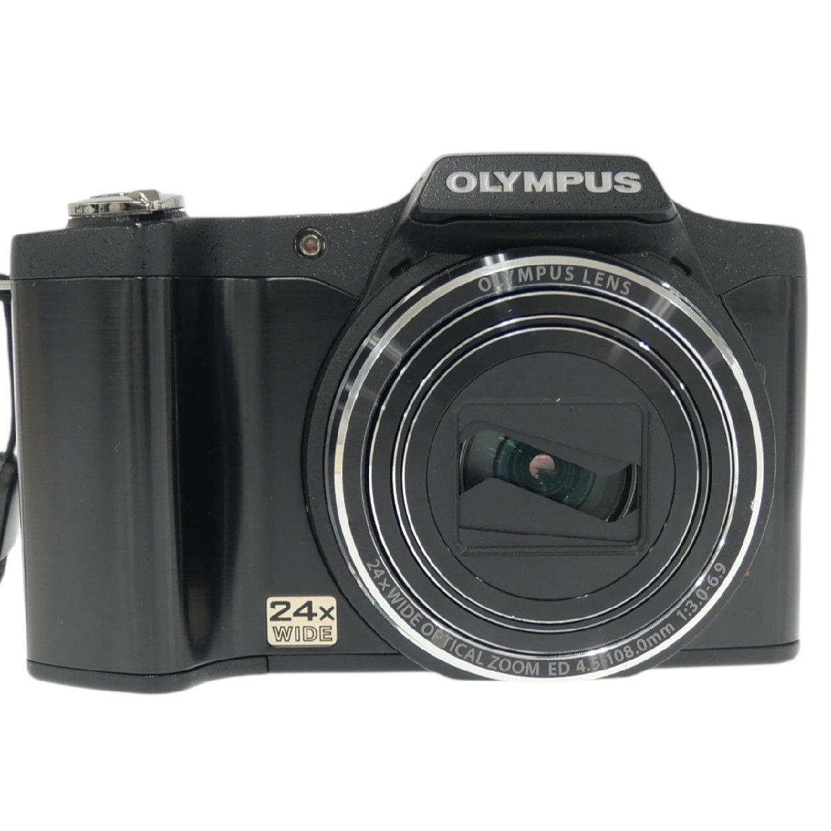 1円スタート OLYMPUS オリンパス SZ-14 コンパクト デジタルカメラ デジカメ 4.5-108.0mm 1:3.0-6.9 ブラック 家電 光学機器 動作未確認