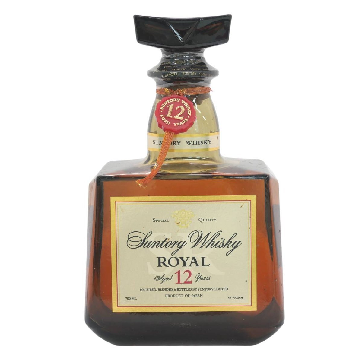 1円スタート 未開栓 SUNTORY サントリー ウィスキー ROYAL ローヤル 12年 Aged 12 Years 700ml 43% モルトグレーン ジャパニーズ お酒 箱付
