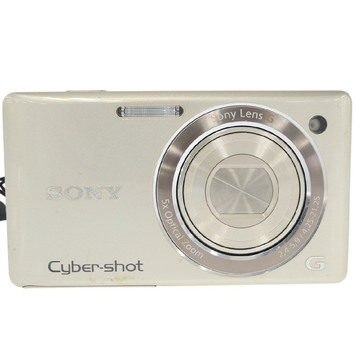 1円スタート SONY ソニー サイバーショット Cyber-Shot コンパクトデジタルカメラ DSC-W380 家電 光学機器 本体 シルバー 動作未確認