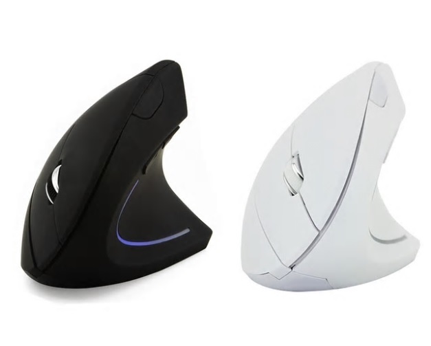 腱鞘炎予防 垂直式 ワイヤレスマウス （無線式 エルゴノミクス 人間工学 縦型 立型）