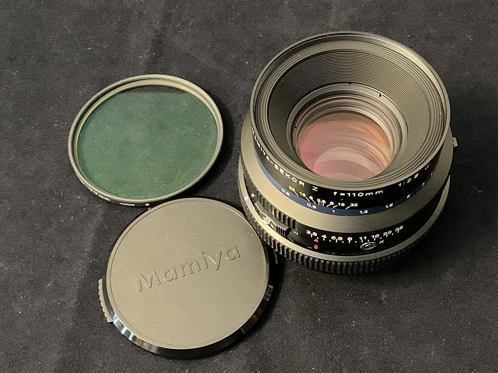中古カメラ レンズ (1) Mamiya マミヤ MAMIYA-SEKOR Z f=110mm 1:2.8 W 中判カメラ