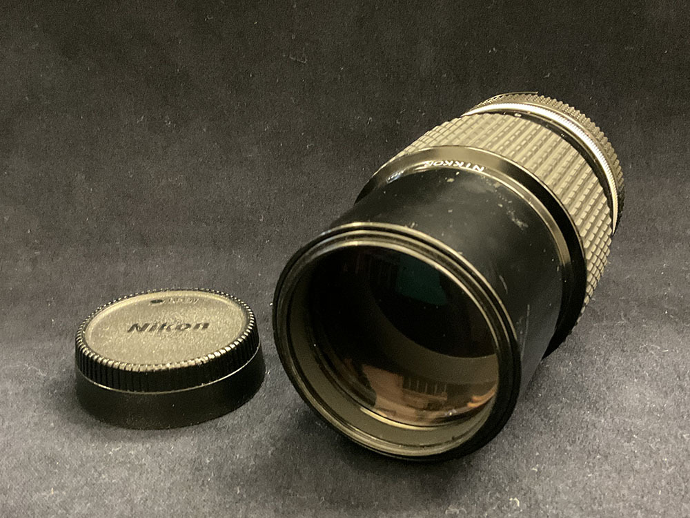 中古カメラ レンズ (3) Nikon NIKKOR 200mm 1:4 ニコン ニッコール 現状品