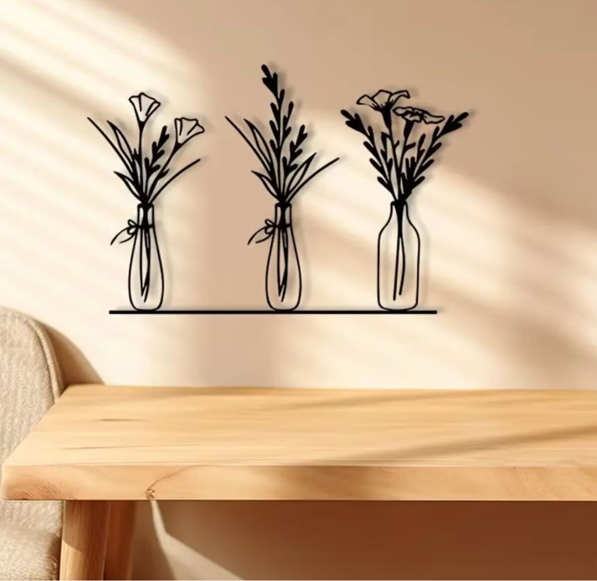 ■新品■インテリア【1096 花】ウォールデコ【アイアン】壁飾り【地球】雑貨　オーナメント　ガーデニング　看板　ガーデン