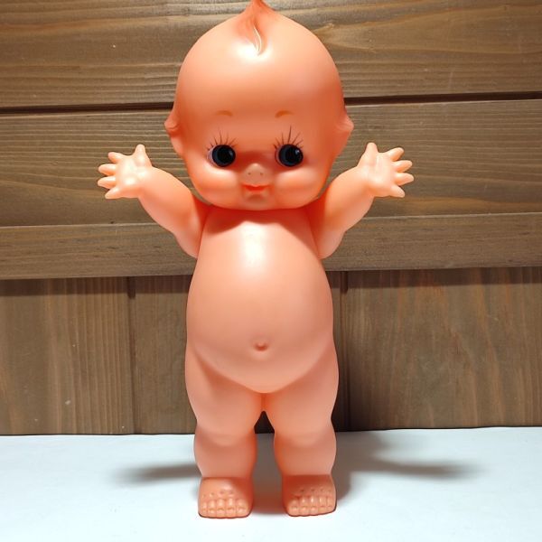 美品 キューピー人形 ORIENTAL オリエンタル刻印有 高約36cm ソフビ 昭和レトロ A99GN