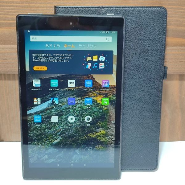 Amazon Fire HD 10 第7世代 SL056ZE 32GB アマゾン android タブレット カバー付 B52A