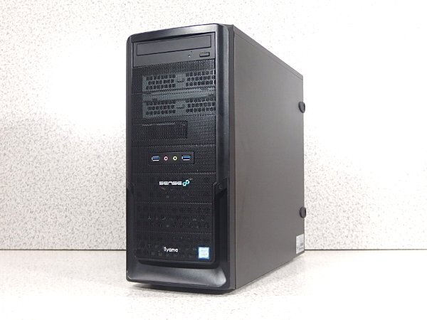■※ SALE 【Geforce RTX 2080 Ti 搭載】 iiyama PC SENCE ISeDXi-R039-Ai9K_XYSXB Corei9-9900K/メモリ16GB/SSD1024GB 動作確認