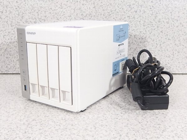 ■※ 【セール価格にて販売中!】 QNAP NAS TS-431P HDD2TB×4 データ消去/初期化済み 動作確認