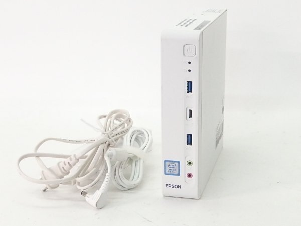 ■○ EPSON Endeavor ST190EM5FC Core i3 8100T 3.10GHz/小型/メモリ 4GB/HDD 500GB/OS無しBIOS起動確認済み No.2