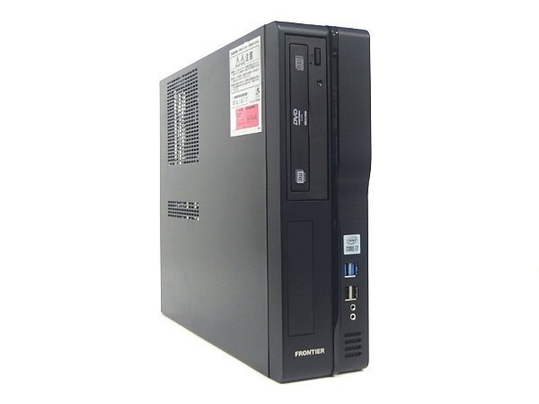 ■※ 【SSD搭載でサクサク!】 FRONTIER/フロンティア BTO PC Corei7-10700/SSD256GB+HDD1000GB/メモリ16GB/Win11/DVDマルチ 動作確認