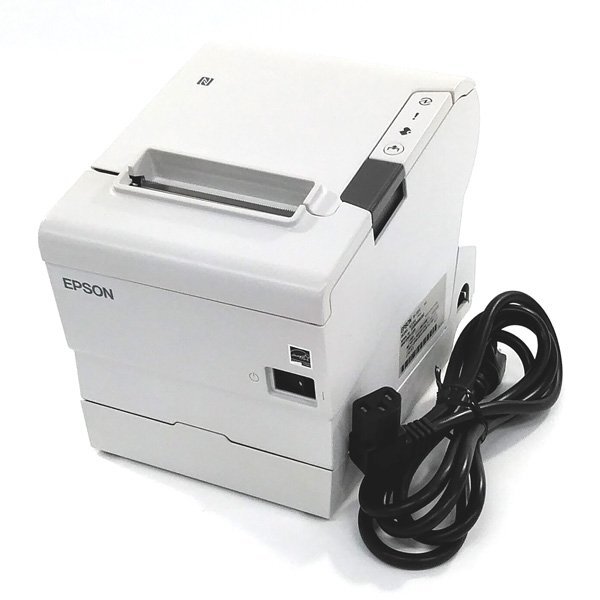 ☆EPSON/エプソン サーマルレシートプリンタ TM-T88VI 001(Model：M338A)【テスト印字OK】【Thermal Head：0.003km/Auto cutter：43cuts】
