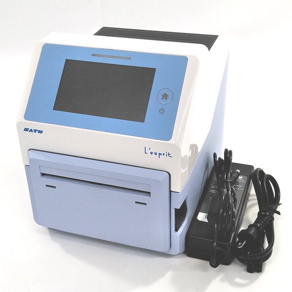 ☆SATO/サトー カッタ仕様/感熱方式/ラベルプリンタ L'esprit（レスプリ） HC4-LX 【2021.3製造】