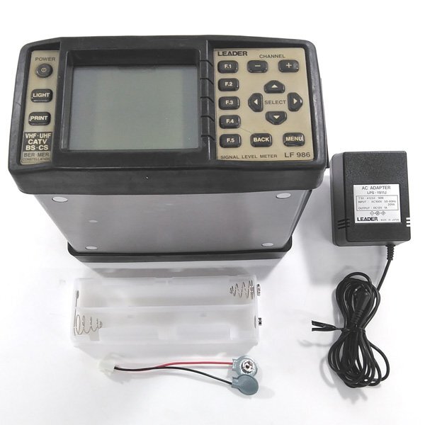 ☆リーダー/LEADER シグナルレベルメーター LF986 【バッテリー欠品】