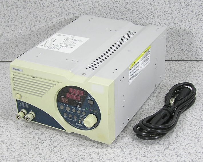 ■♪ TEXIO/テクシオ PSF-L シリーズ PSF-800L フレキシブルレンジ直流安定化電源 800W 0V-80V/0A-80A