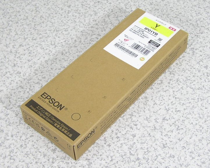 ■EPSON/エプソン 純正インクパック IP01YB イエロー PX-M884F/PX-M885F/PX-S884/PX-S885 【新品未使用品】 使用期限：2029年6月