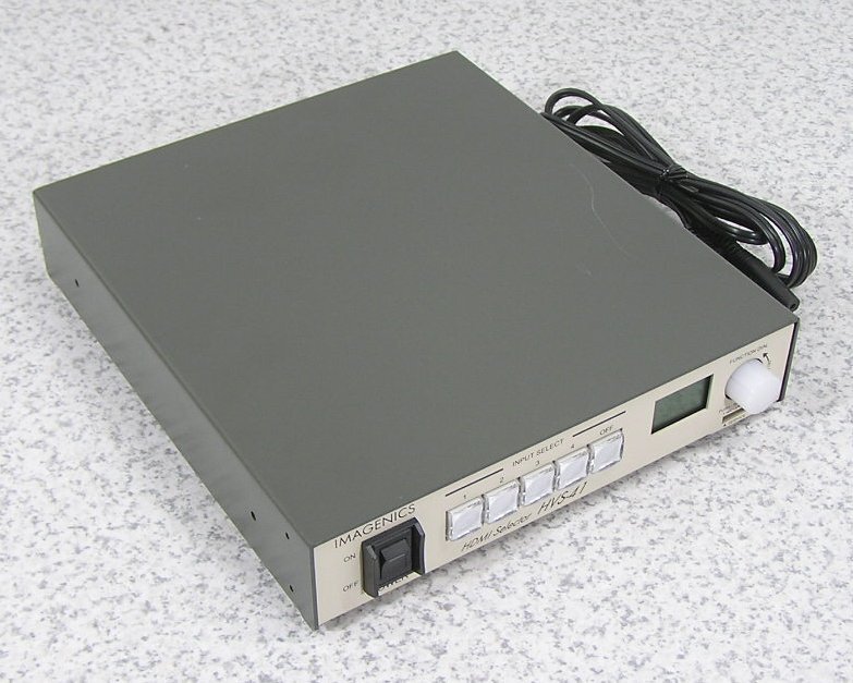 ■4台在庫有り IMAGENICS/イメージニクス 4K対応 4入力1出力 HDMIセレクター HVS-41 美品です！