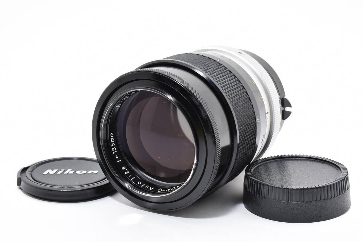 6158 【難あり品(ジャンク）】 Nikon Nikkor-Q 135mm F2.8 Prime Lens ニコン Mf単焦点レンズ