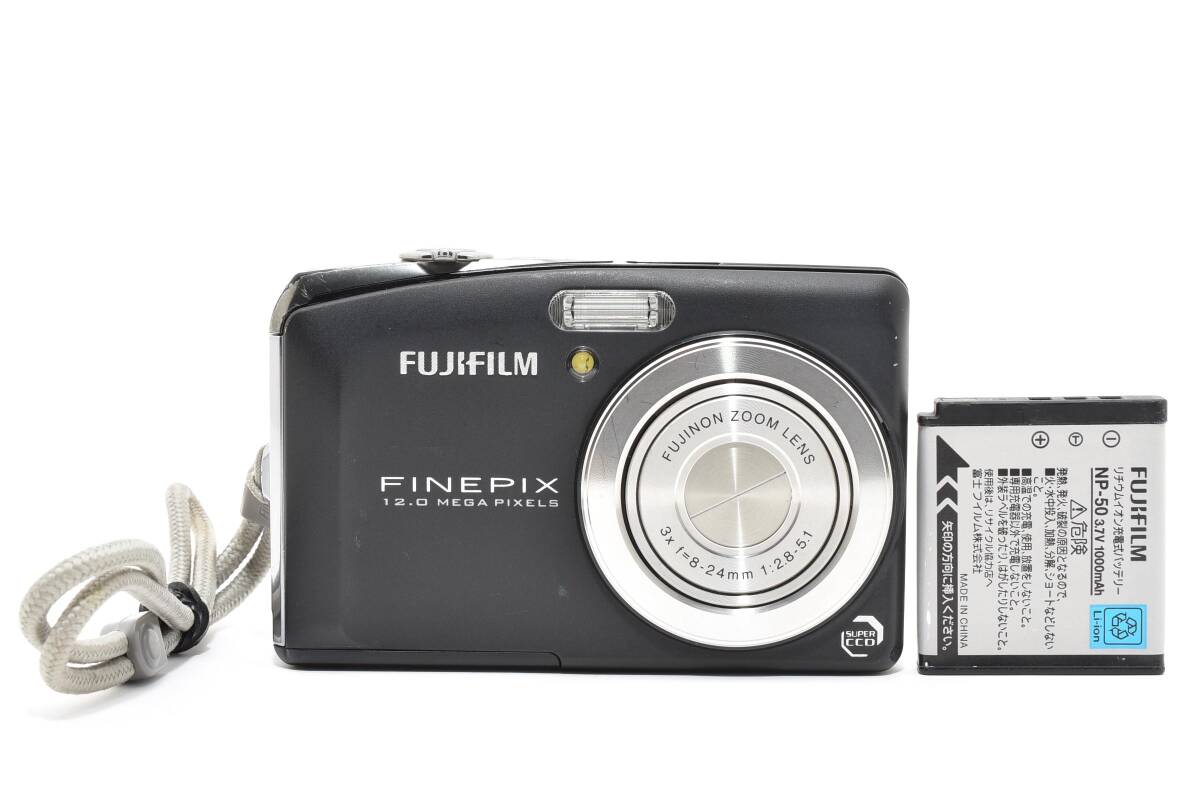 6444 【並品】 Fujifilm Finepix F50Fd Compact Digital Camera 動作確認済 フジフィルム コンパクトデジタルカメラ