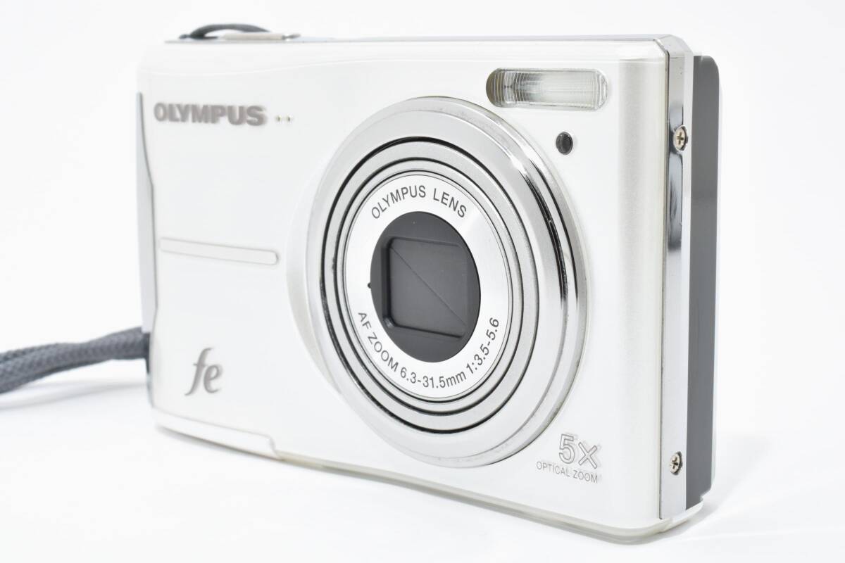6454 【良品】 Olympus Fe-46 Compact Digital Camera 動作確認済 オリンパス コンパクトデジタルカメラ