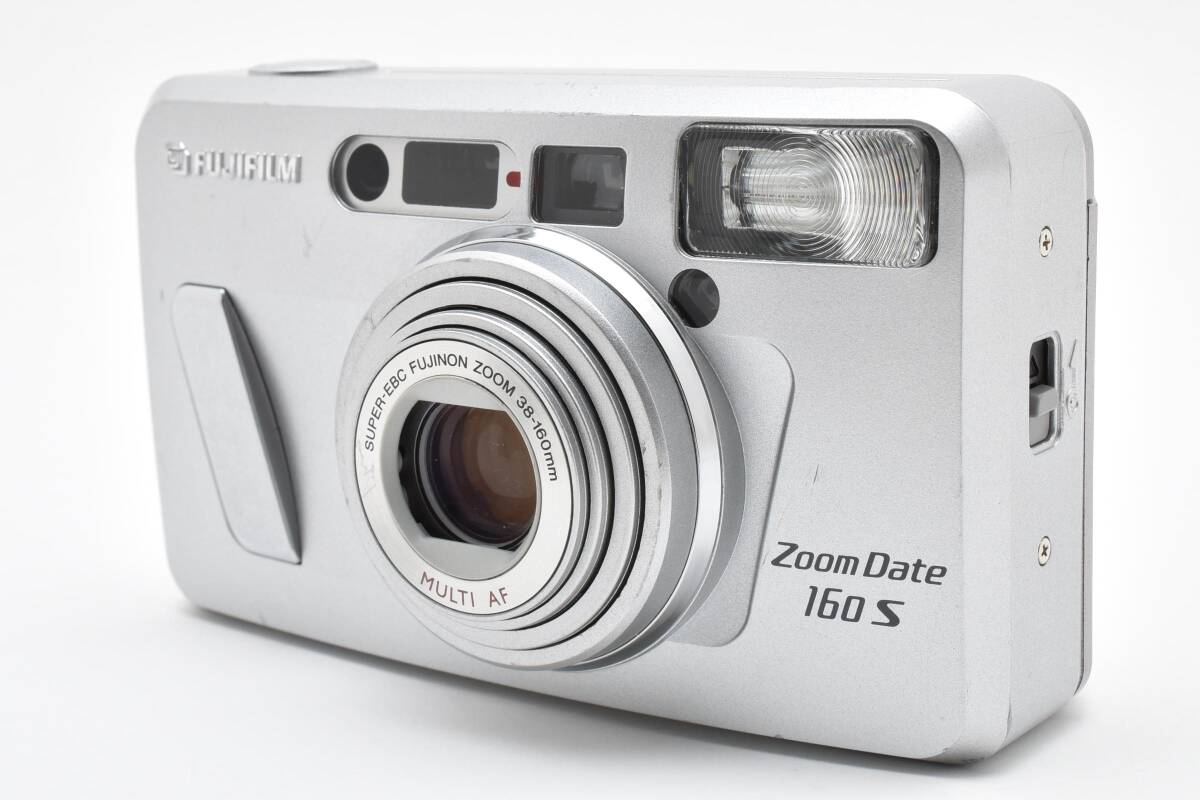 6629 【並品】 Fujifilm Zoom Date 160S 35mm Point & Shoot Film Camera 動作確認済 フジフィルム コンパクトフィルムカメラ