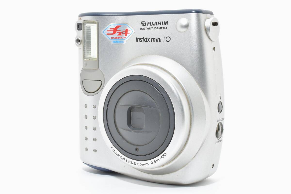 6716 【並品】 Fujifilm Instax Mini 10 35mm Point & Shoot Film Camera 動作確認済 フジフィルム コンパクトフィルムカメラ