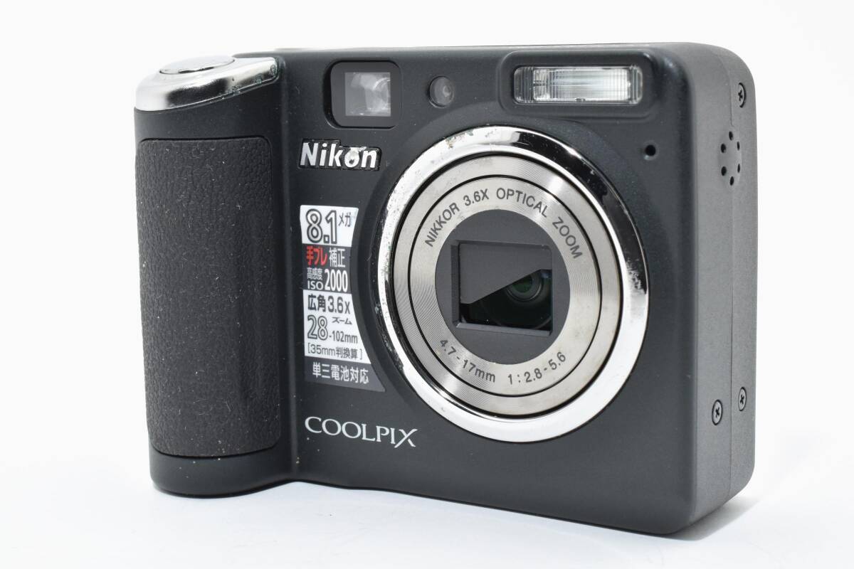 6481 【難あり品(ジャンク）】 Nikon Cool Pix P50 Compact Digital Camera ニコン コンパクトデジタルカメラ