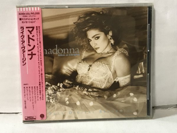 L89 シール帯 / 3200円盤 マドンナ / ライク・ア・ヴァージン　32XD-102