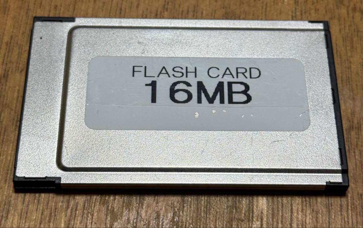 FLASH CARD 16MB pcカード