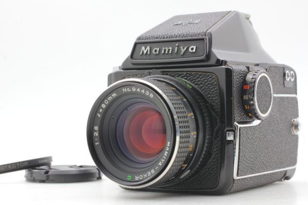 完動品 やや使用感あり★ マミヤ Mamiya M645 アイレベル プリズムファインダー Sekor C 80mm f/2.8 レンズ 6x4.5 中判 フィルムカメラ