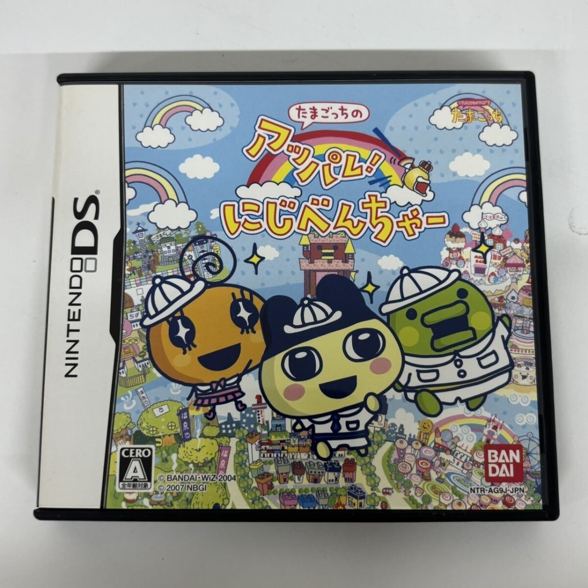 N408-SG8-1487 ◎ Nintendo 任天堂 ニンテンドーDS用ソフト たまごっちのアッパレ!にじぱんちぇー NTR-AG9J バンダイナムコ ケース付き NB