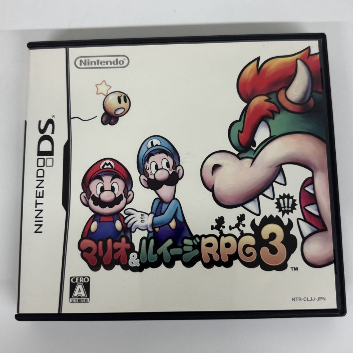 N407-SG8-1486 ◎ Nintendo 任天堂 ニンテンドーDS専用ソフト マリオ&ルイージRPG3!!! NTR-CLJJ アクションRPG ケース付き NB