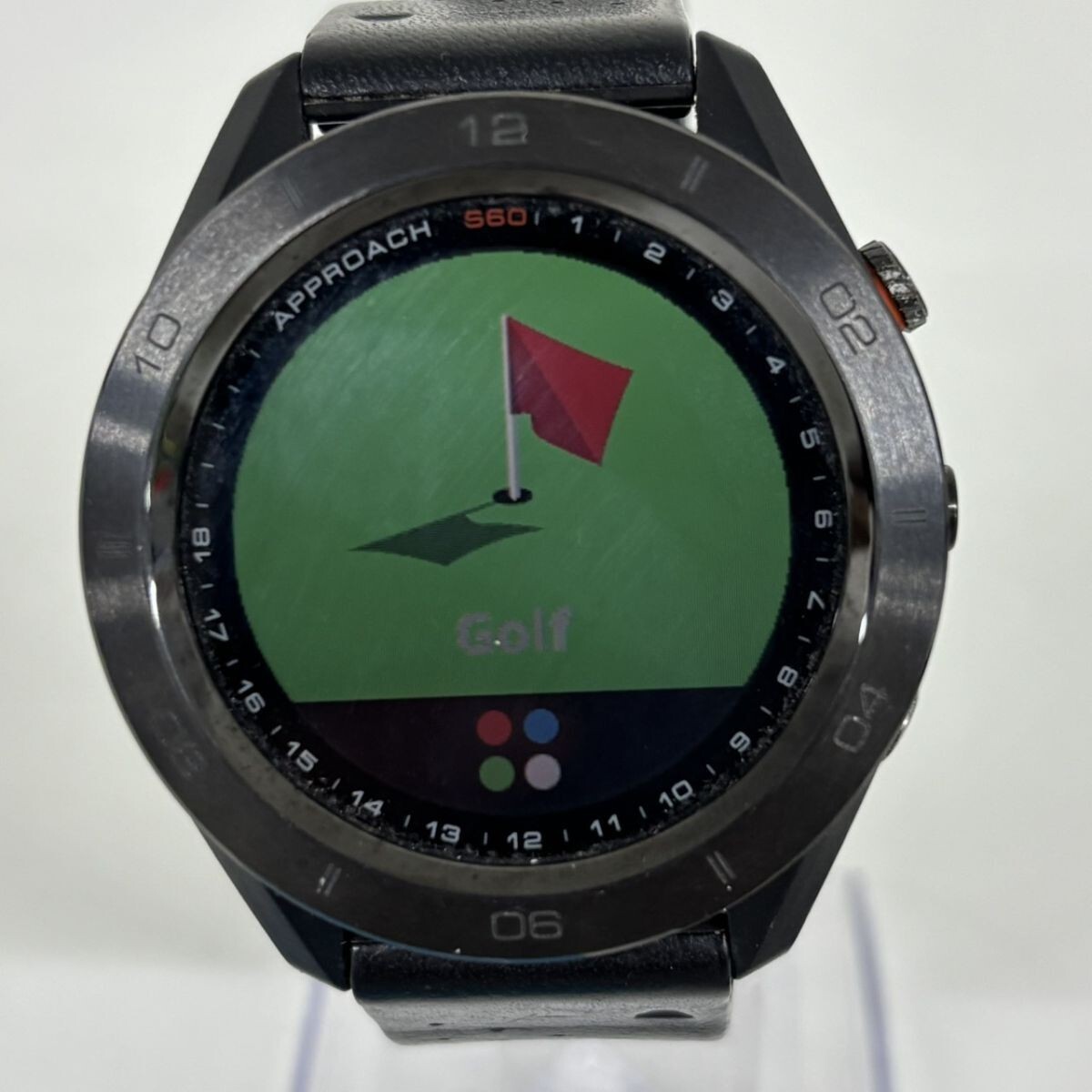 N390-T20-3309 ◎ Garmin ガーミン Approach アプローチ S60 ゴルフウォッチ 腕時計 自動巻き 2018年製 メンズ 稼働 NB