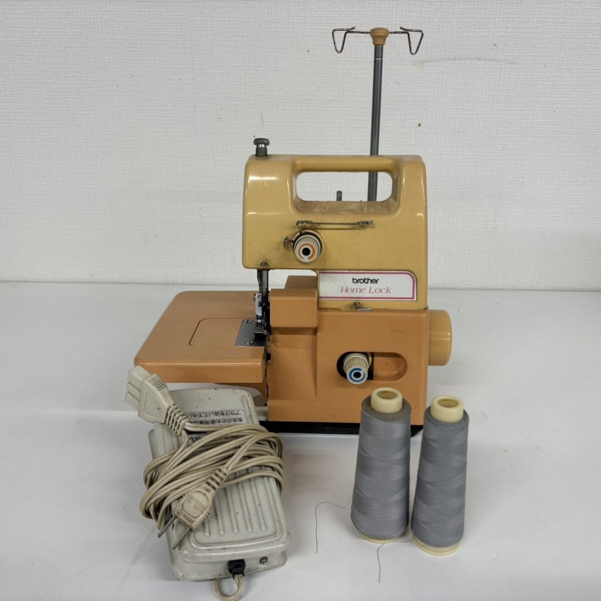 N376-NG15-533 brother ブラザー Home Lock ホームロック 1本針2本糸 ロックミシン TE4-B222 針上下・動作確認済み NB