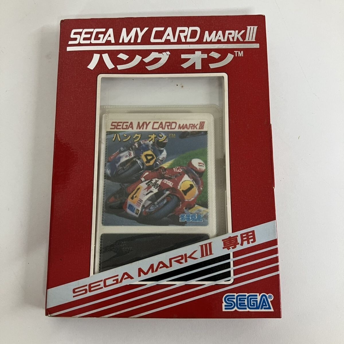 N139-SG8-1544 ◎ ゲームソフト ハングオン HANG-ON セガ SEGA C-501 セガマークIII専用 セガマイカード マークIII MARK III NA