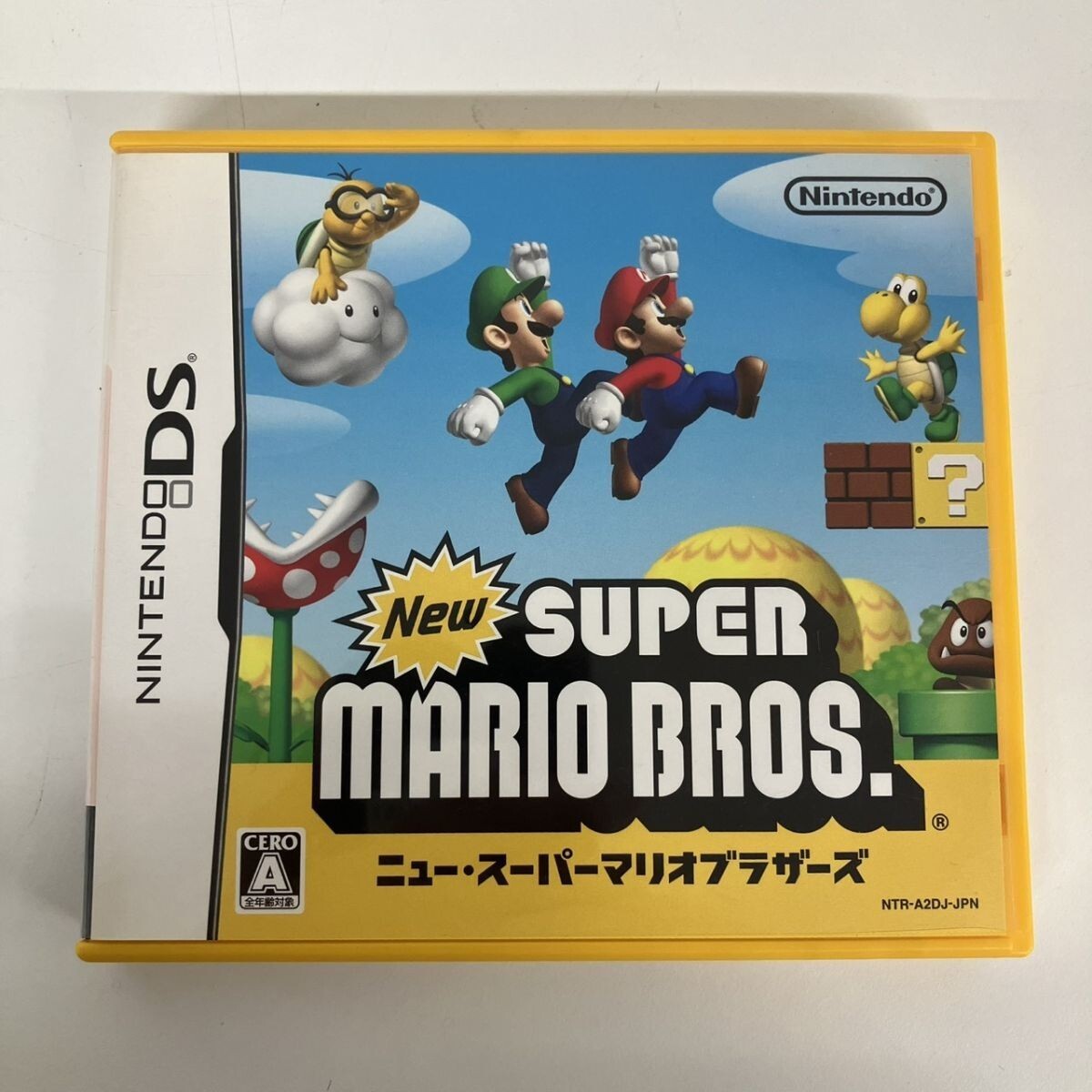 N133-SG8-1485 ◎ New スーパーマリオブラザーズ 任天堂 Nintendo NTR-A2DJ-JPN ニンテンドーDS DSソフト ゲームソフト NA