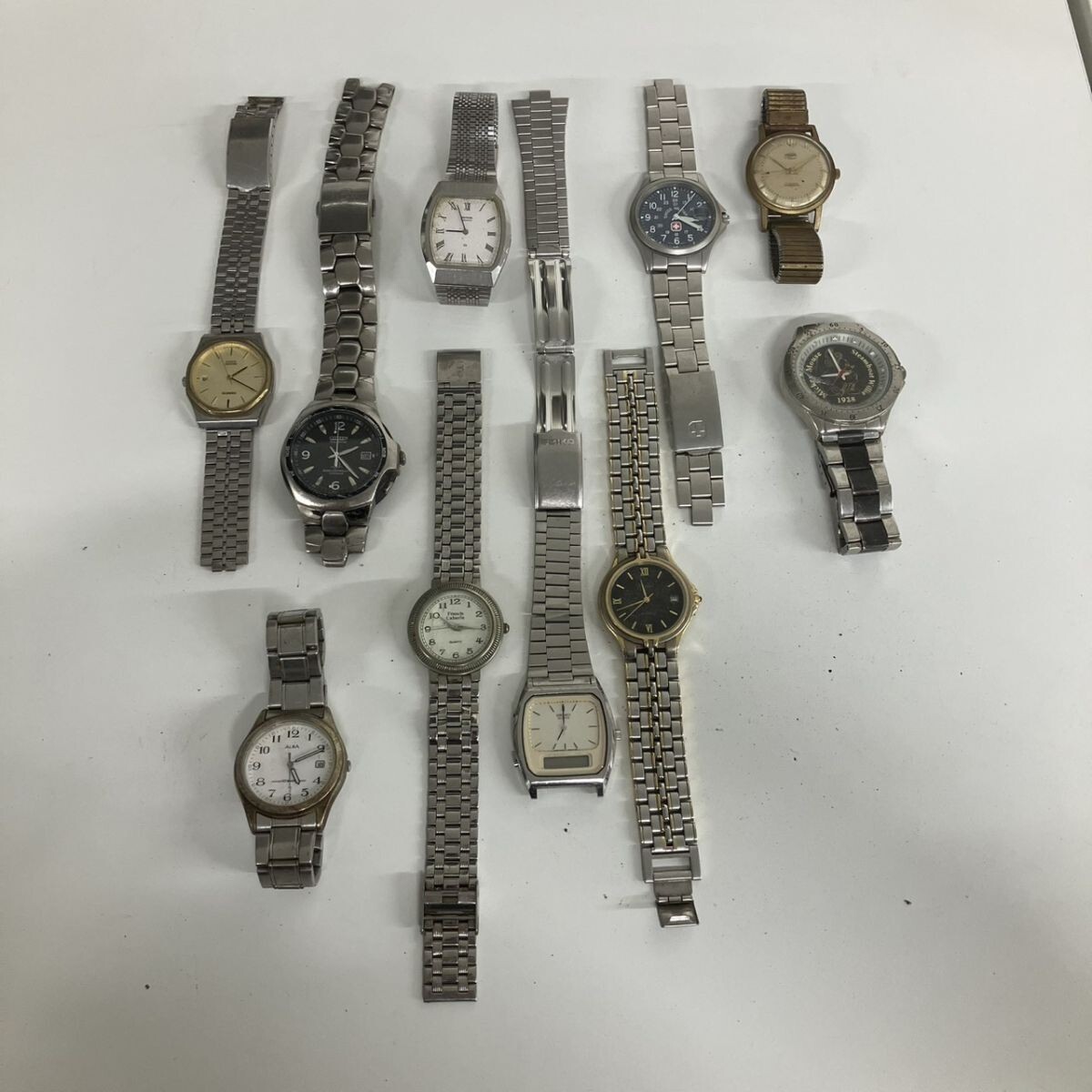 N001-■-0 腕時計 まとめ 10点 セイコー SEIKO アルバ ALBA リコー RICOH AMMON クォーツ シチズン CITIZEN エニカ ENICAR NA